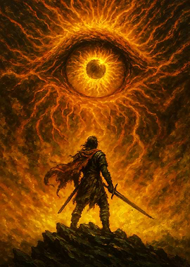 Fiery Eye and the Warrior