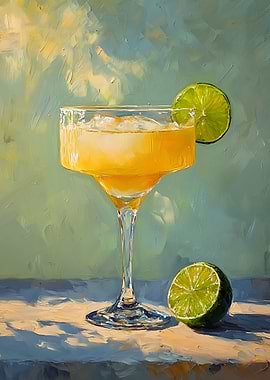 Margarita Painting with Lime