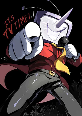 It's TV Time! Cartoon Character