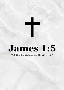 James 1:5 Scripture Art