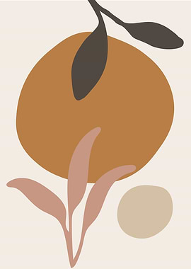 Abstract Floral Art Print