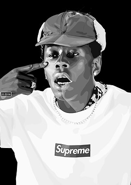 Tyler, the Creator - Black and White