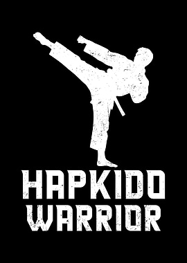 Hapkido Warrior Silhouette