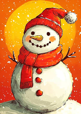Festive Snowman