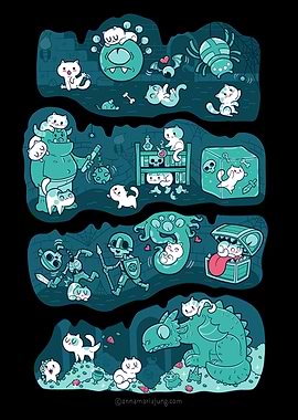 Cats in a Dungeon Crawl