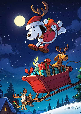 Snoopy's Christmas Delivery