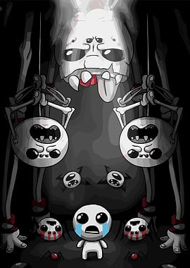 The Binding of Isaac boss illustration