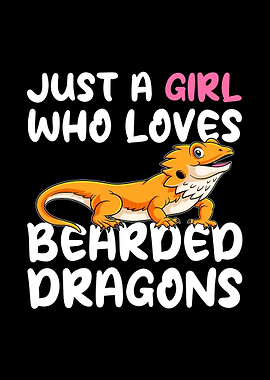 Girl Loves Bearded Dragons