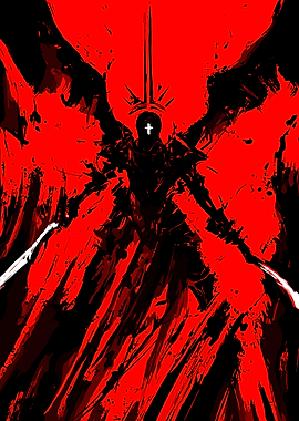 ultrakill video game poster