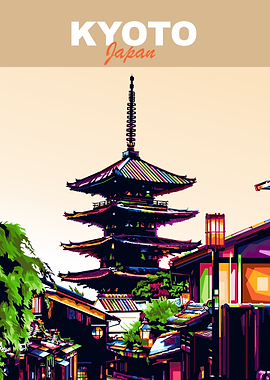 Kyoto Japan Colorful