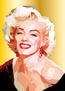Marilyn Monroe Pop Art Portrait
