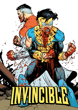 Invincible Comic Book Cover Art
