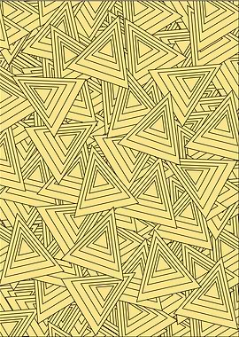 Abstract Triangle Pattern