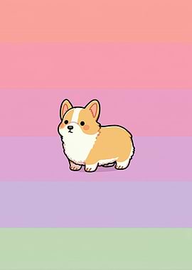 Cute Kawaii Corgi