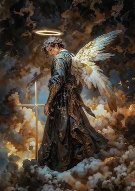 Archangel Azrael celestial guide of transitions, grief processing, soul release, and sacred closure