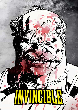 Invincible: Conquest Bloodied Portrait