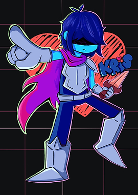 Kris from Deltarune Illustration 💖