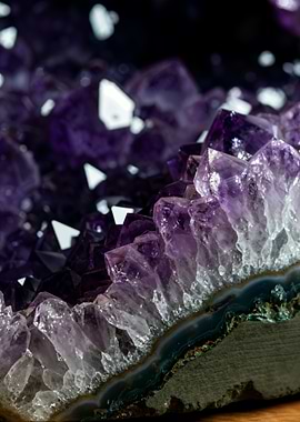 Amethyst Geode Close-Up