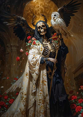 Diosa de lo Inevitable Santa Muerte