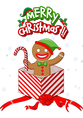 Gingerbread Man Christmas Gift