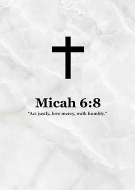 Micah 6:8 Bible Verse Quote