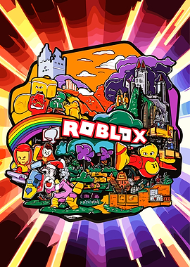 Roblox Game Worlds Collage