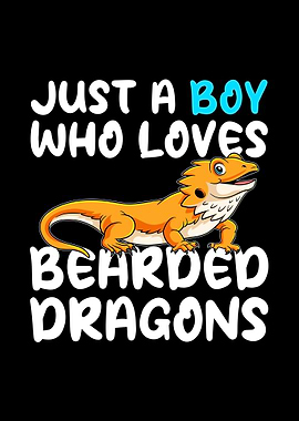 Boy Loves Bearded Dragons
