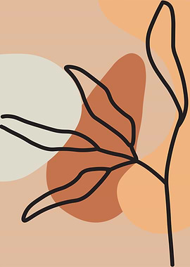 Minimalist Plant Line Art