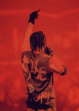 Red-Toned Concert Performance