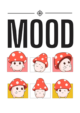 Mushroom Mood Chart