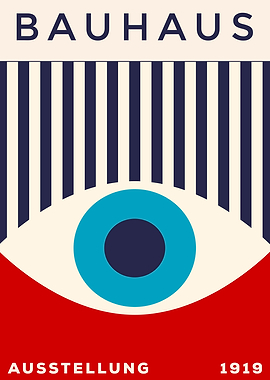 Bauhaus Exhibition 1919 Poster