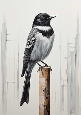 Black and White Bird