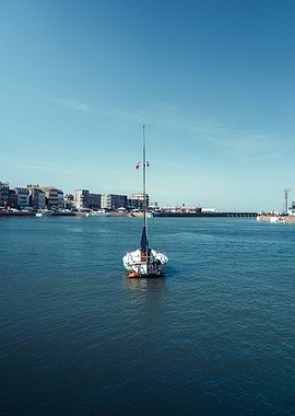 Sailboat in Calm Waters