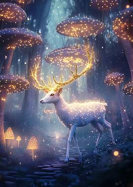 Enchanted Forest Deer