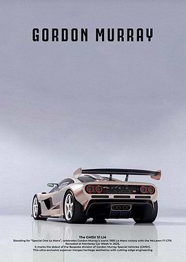 Gordon Murray GMSV S1 LM Car