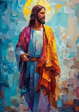 Jesus Christ Portrait Painting