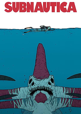 Subnautica Game Poster