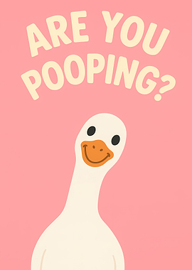 Are You Pooping Silly Goose Bathroom