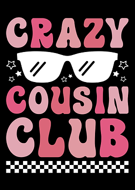 Crazy Cousin Club Graphic Design