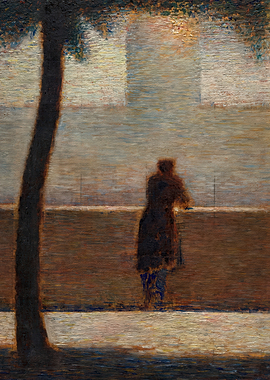 Impressionistic Figure by the Water