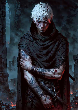 Tattooed Revenant Assassin