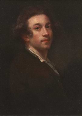 Portrait of a Man in Dark Clothing