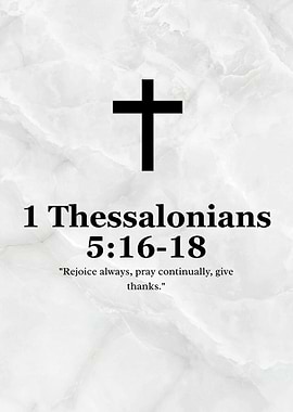 1 Thessalonians 5:16-18 Bible Verse