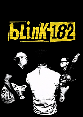 Blink-182 Band Poster