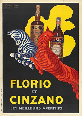 Florio et Cinzano 1930 Leonetto Cappiello