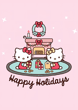 hello kitty happy holidays