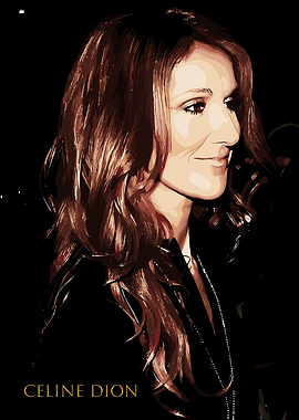 Celine Dion Portrait