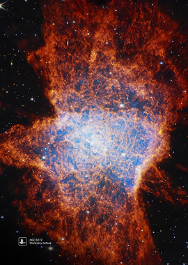NGC 6072, Planetary Nebula - James Webb/JWST