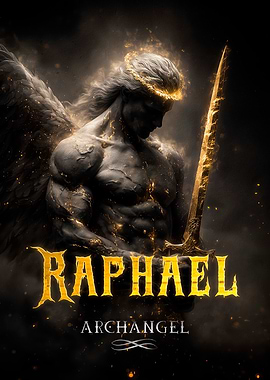 Raphael Archangel with Sword