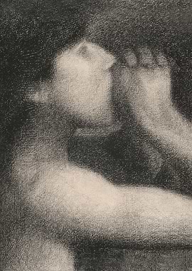 Monochromatic Figure Study